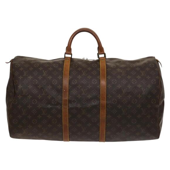 LOUIS VUITTON Monogram Keepall 60 Boston Bag M41422 - Picture 13 of 16